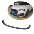 Audi A4 B9 2015–2024 Lip spojler sprednjega odbijača Lip V1 (za RS4 Avant 2019-2021, karbon) fotografija 1