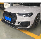 Audi A4 B9 2015–2024 Lip spojler sprednjega odbijača Lip V1 (za RS4 Avant 2019-2021, karbon) fotografija 4