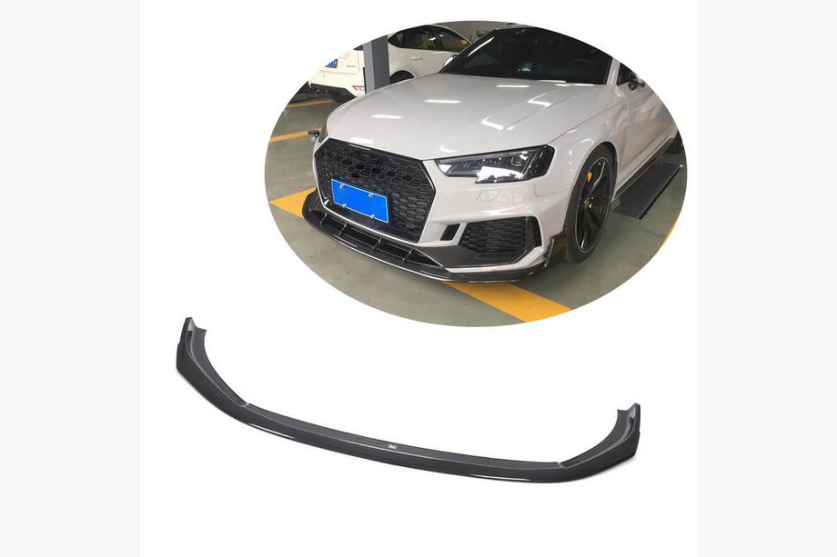 Audi A4 B9 2015–2024 Lip spojler sprednjega odbijača Lip V1 (za RS4 Avant 2019-2021, karbon) Image