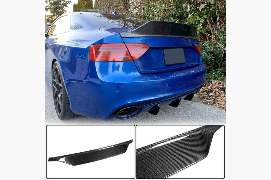 Audi A5 2007–2015 Spojler V3 (za Coupe, karbon) Image