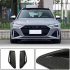 Audi A6 C8 2018–2025 Lipa sprednjega odbijača (za RS6, karbon) fotografija 1