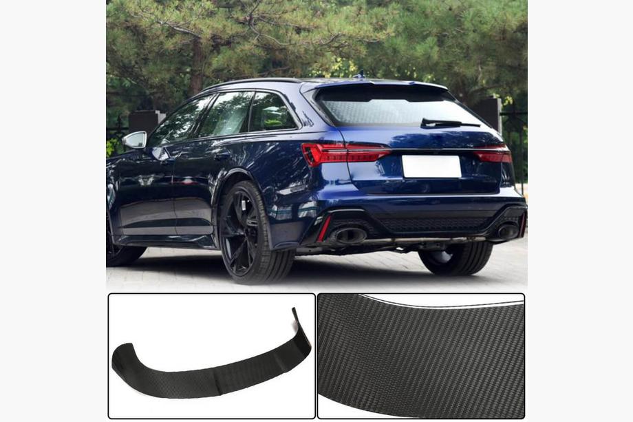 Audi A6 C8 2018–2025 Spojler V4 (za Avant, karbon) Image