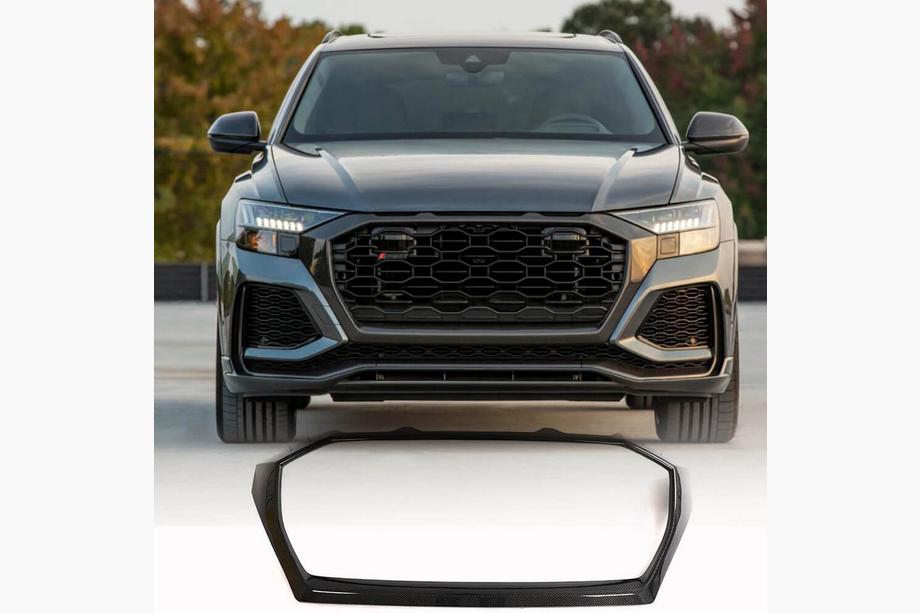 Audi Q8 2018– Okvir maske hladilnika (za RSQ8, karbon) Image