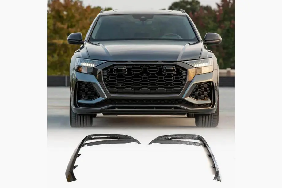 Audi Q8 2018– Karbonovi okrasni pokrovi meglenk Image