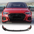 Audi A3 2020– Lip spojler za sprednji odbijač Lip (za S-Line Sedan 2020-2023, karbon) fotografija 1
