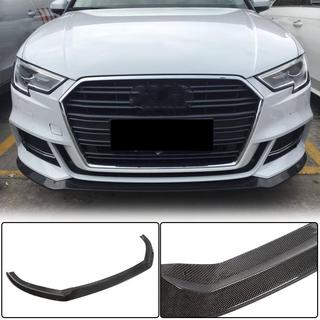 Lip spojler sprednjega odbijača Lip V5 (za S-Line Sedan 2017-2020, karbon) Audi A3 2012–2020 fotografija 1