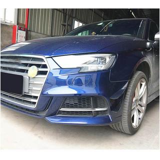 Lip spojlerji sprednjega odbijača (za S-Line Sedan 2017-2020, karbon) Audi A3 2012–2020 fotografija 2