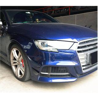 Lip spojlerji sprednjega odbijača (za S-Line Sedan 2017-2020, karbon) Audi A3 2012–2020 fotografija 3