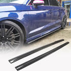 Audi A3 2012–2020 Stranski pragovi V3 (za S-Line Sedan, karbon) fotografija 1