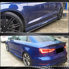 Audi A3 2012–2020 Stranski pragovi V3 (za S-Line Sedan, karbon) fotografija 5