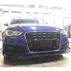 Audi A3 2012–2020 Sprednji lip spojler odbijača Lip V1 (za S-Line 2012-2016 HB, karbon) fotografija 2