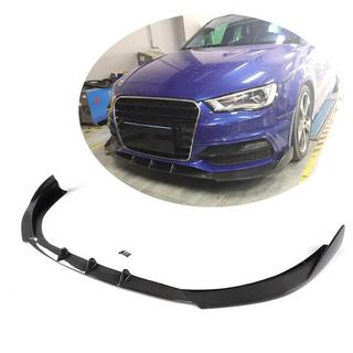Sprednji lip spojler odbijača Lip V1 (za S-Line 2012-2016 HB, karbon) Audi A3 2012–2020 fotografija 1