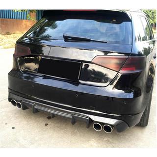 Difuzor zadnjega odbijača V1 (za S-Line HB 2012-2016, Carbon) Audi A3 2012–2020 fotografija 3