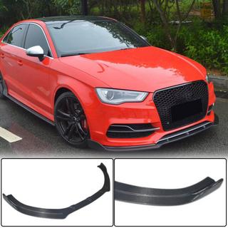 Lip spojler sprednjega odbijača Lip V3 (za S-Line Sedan 2012-2016, karbon) Audi A3 2012–2020 fotografija 1