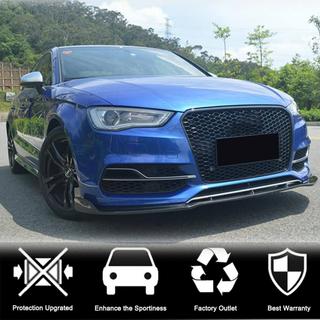Lip spojler sprednjega odbijača Lip V3 (za S-Line Sedan 2012-2016, karbon) Audi A3 2012–2020 fotografija 2