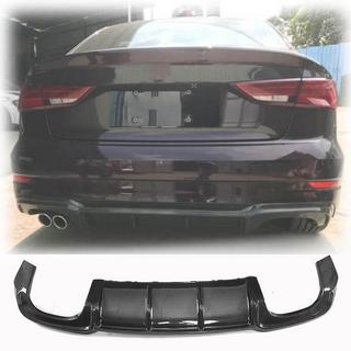 Difuzor zadnjega odbijača V4 (za S-Line Sedan 2017-2020, karbon) Audi A3 2012–2020 fotografija 1