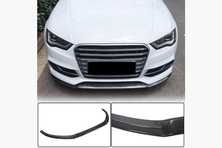 Audi A3 2012–2020 Lip spojler sprednjega odbijača Lip V1 (za S-Line Sedan 2012-2016, karbon) Image