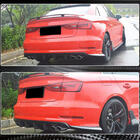 Audi A3 2012–2020 Difuzor zadnjega odbijača V3 (za S-Line Sedan 2012-2016, karbon) fotografija 3