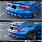 Audi A3 2012–2020 Difuzor zadnjega odbijača V2 (za S-Line Sedan 2012-2016, karbon) fotografija 5