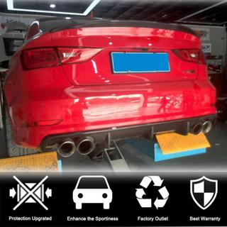 Difuzor zadnjega odbijača V2 (za S-Line Sedan 2012-2016, karbon) Audi A3 2012–2020 fotografija 3