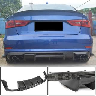 Difuzor zadnjega odbijača V1 (za S-Line Sedan 2012-2016, karbon) Audi A3 2012–2020 fotografija 1