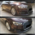 Audi A3 2012–2020 Lip spojler sprednjega odbijača Lip V1 (za S-Line 2017-2020 HB, karbon) fotografija 3