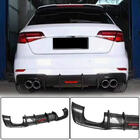 Audi A3 2012–2020 Difuzor zadnjega odbijača V1 (za S-Line HB 2017-2020, karbon) fotografija 1