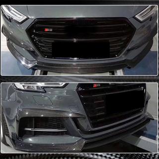 Lip spojler sprednjega odbijača Lip V4 (za S-Line Sedan 2017-2020, karbon) fotografija 4