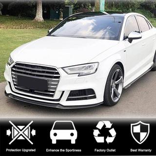 Lip spojler sprednjega odbijača Lip V3 (za S-Line Sedan 2017-2020, karbon) fotografija 2
