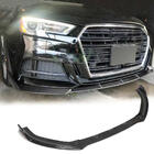 Audi A3 2012–2020 Lipa sprednjega odbijača Lip V1 (za S-Line 2017-2020 Sedan, karbon) fotografija 1