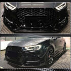 Audi A3 2012–2020 Lipa sprednjega odbijača Lip V1 (za S-Line 2017-2020 Sedan, karbon) fotografija 7
