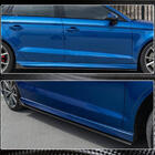Audi A3 2012–2020 Stranski pragovi V2 (za S-Line Sedan, karbon) fotografija 3