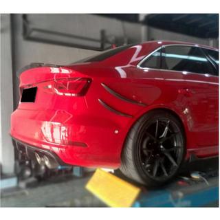 Obloge zadnjega odbijača (za S-Line Sedan 2012-2016, karbon) Audi A3 2012–2020 fotografija 3