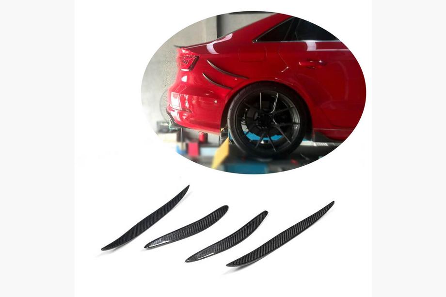 Audi A3 2012–2020 Obloge zadnjega odbijača (za S-Line Sedan 2012-2016, karbon) Image