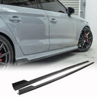 Audi A3 2012–2020 Stranski pragovi V1 (za S-Line Sedan, karbon) fotografija 1