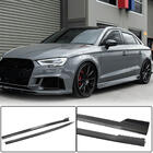 Audi A3 2012–2020 Stranski pragovi V1 (za S-Line Sedan, karbon) fotografija 2