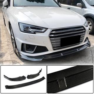 Sprednji lip spojler odbijača Lip V1 (za S-Line Sedan 2015-2019, karbon) fotografija 1