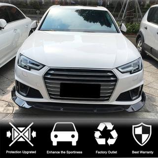Sprednji lip spojler odbijača Lip V1 (za S-Line Sedan 2015-2019, karbon) fotografija 2