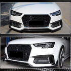 Audi A4 B9 2015–2024 Lip spojler sprednjega odbijača Lip V2 (za S-Line Sedan 2015-2019, karbon) fotografija 5