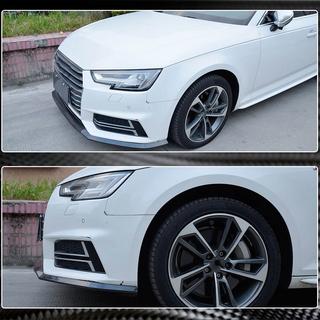 Lip spojler sprednjega odbijača Lip V4 (za S-Line Sedan 2015-2019, karbon) fotografija 4
