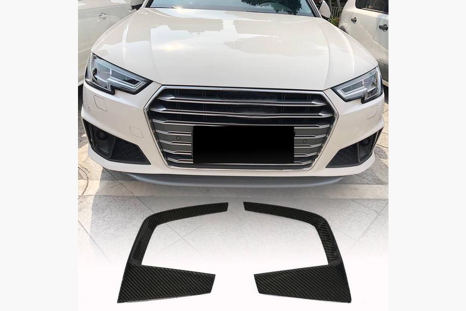 Audi A4 B9 2015–2024 Pokrovi meglenk V3 (za S-Line Sedan 2015-2019, karbon) Fotografija 1