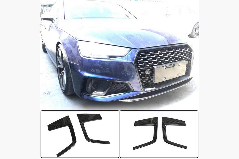 Audi A4 B9 2015–2024 Pokrovi meglenk V3 (za S-Line Sedan 2015-2019, karbon) Fotografija 2
