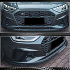 Audi A4 B9 2015–2024 Lip spojler za sprednji odbijač Lip V1 (za S-Line Sedan 2019-2024, karbon) fotografija 4