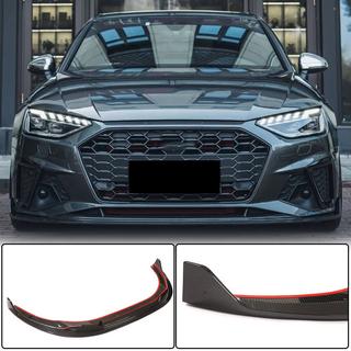 Lip spojler za sprednji odbijač Lip V1 (za S-Line Sedan 2019-2024, karbon) fotografija 1