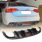 Audi A4 B8 2007–2015 Difuzor zadnjega odbijača V1 (za S4 2009-2012, karbon) fotografija 9