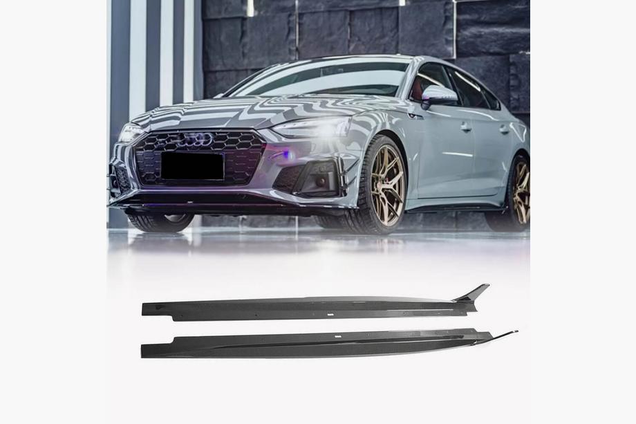 Audi A5 2016–2025 Stranski pragovi 2021-2025 V2 (za Sportback, karbon) Image