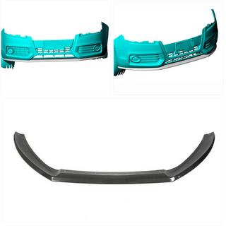 Lip spojler za sprednji odbijač (za S-Line Coupe 2007-2011, karbon) Audi A5 2007–2015 fotografija 2
