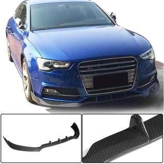 Lip spojler prednjega odbijača Lip V3 (za S-Line 2012-2015, karbon) Audi A5 2007–2015 fotografija 1