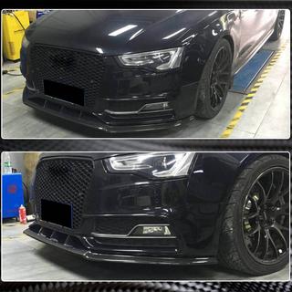 Lip spojler sprednjega odbijača Lip V4 (za S-Line 2012-2015, karbon) Audi A5 2007–2015 fotografija 4