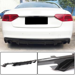 Difuzor zadnjega odbijača V2 (za S-Line 2012-2015, karbon) Audi A5 2007–2015 fotografija 1